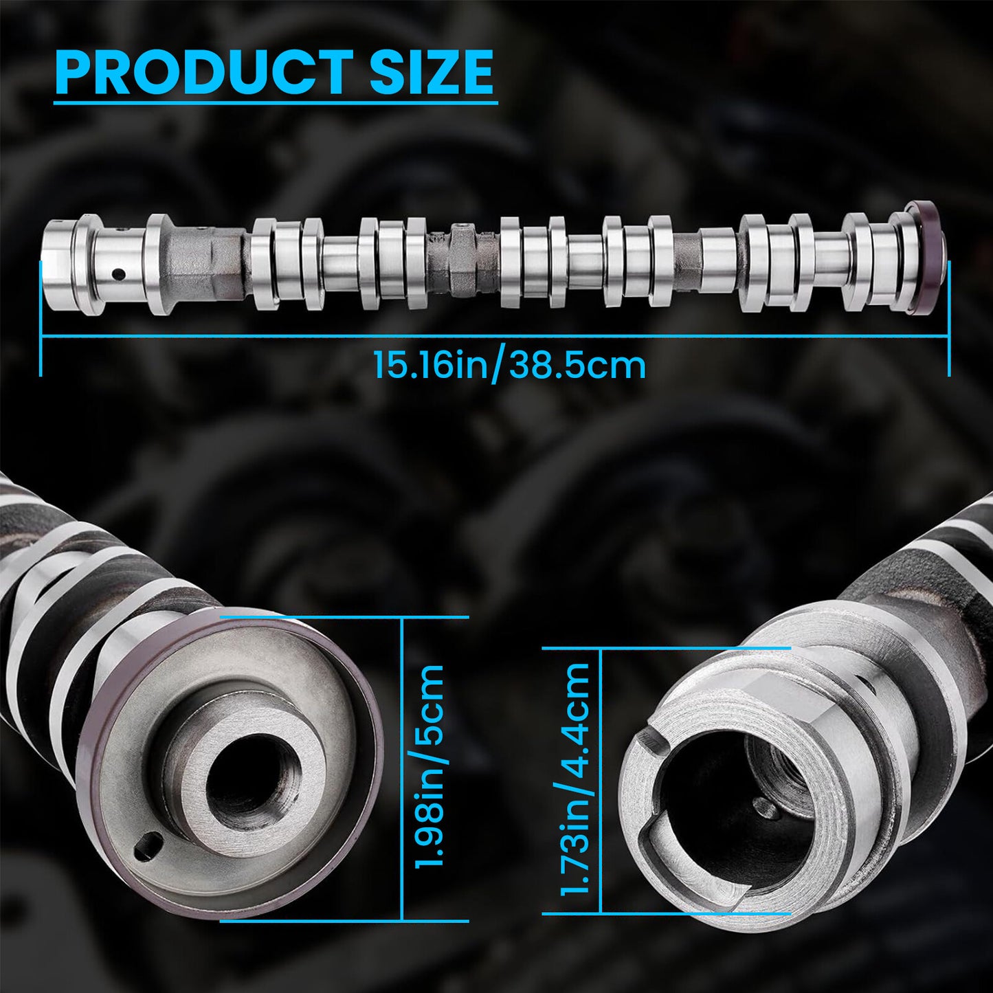 Left Intake Engine Camshaft for Chrysler for Dodge for Jeep for Ram 3.6L 1500 2017-2025 NEW