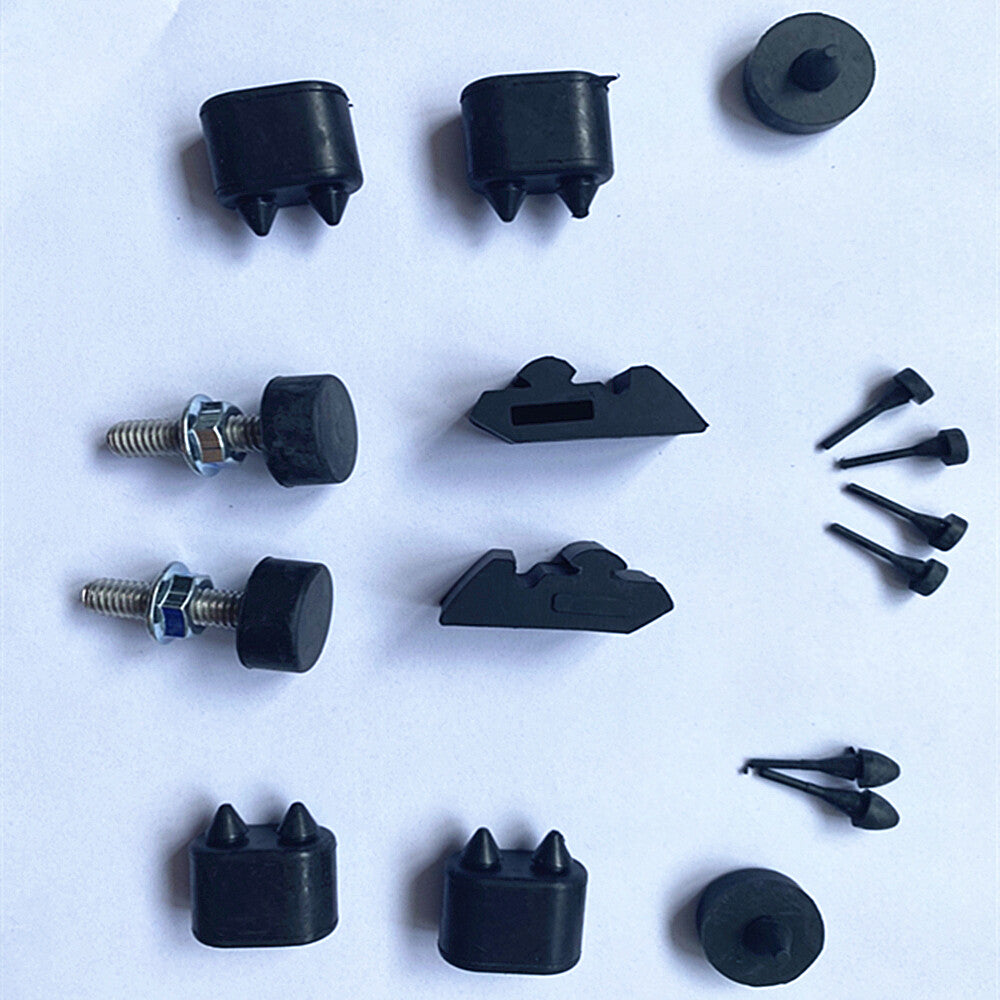 Rubber Stopper Hood Adjuster Kit For 67-72 GM A-Body Chevelle 68-74 Nova Bumper