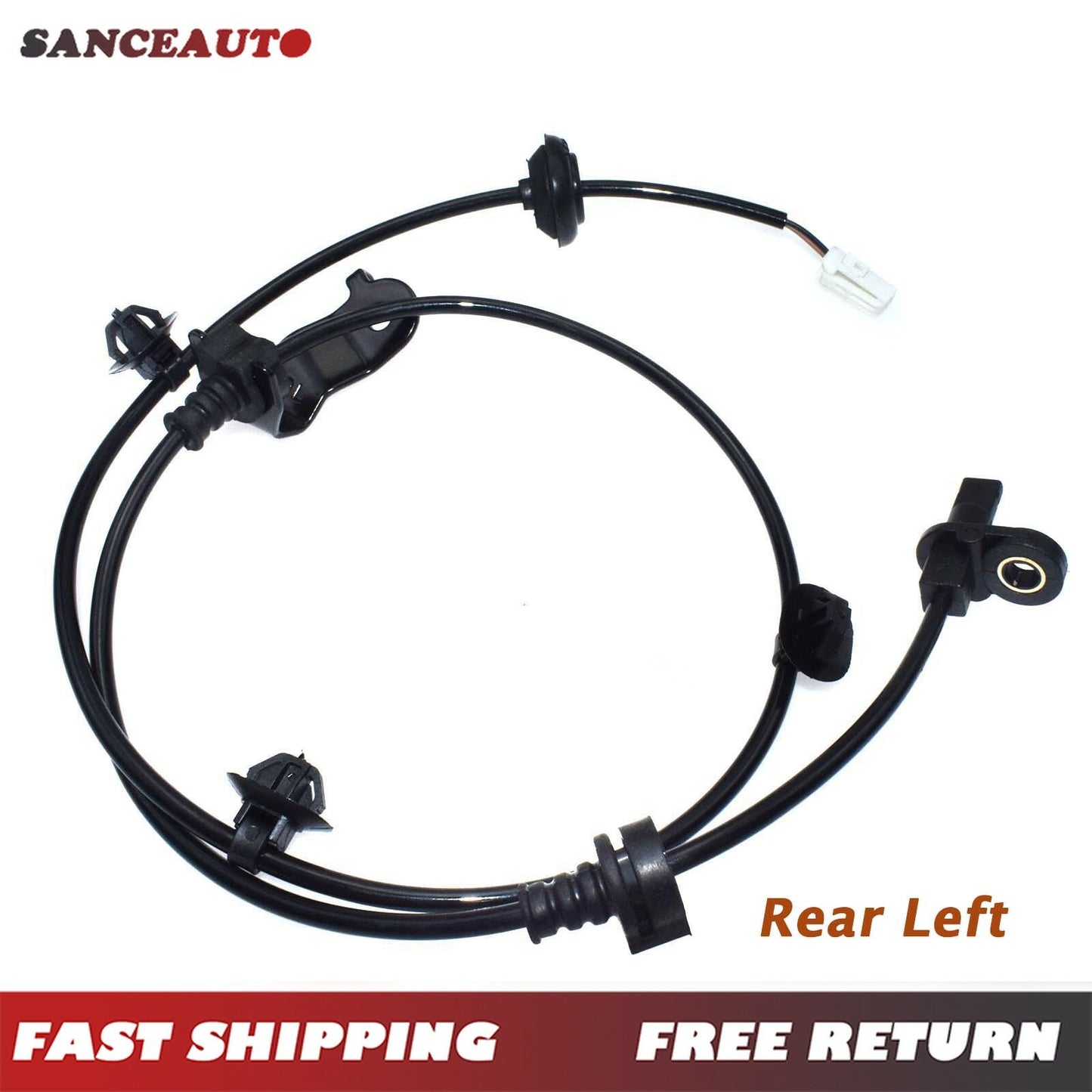 New ABS wheel speed sensor, left rear LH, for Honda Fit 2009 - 2013 57475-TF0-003- n