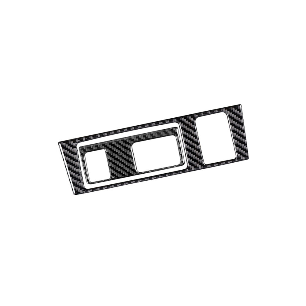 Carbon Fiber Style Dashboard A/C Switch Cover for 2015 - 20 for Mini F55 F56- v