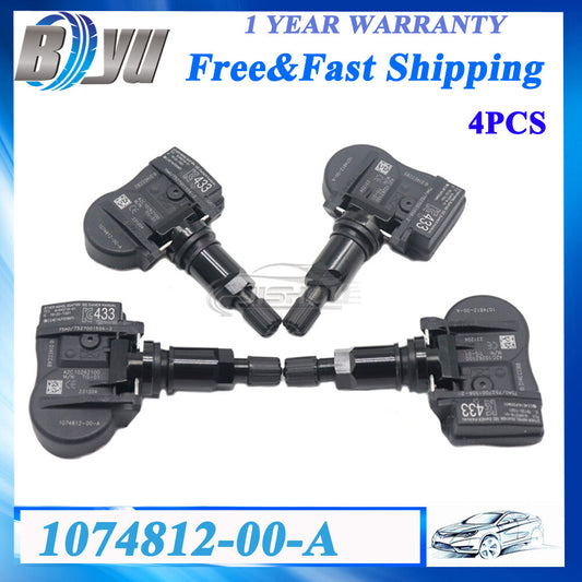 TPMS Tire Pressure Sensor 433MHz 1074812-00-B for Tesla Model X S 3 1074812-00-A