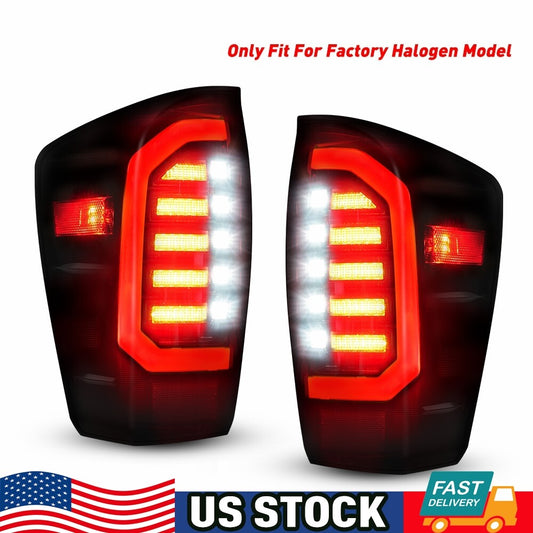 Suitable for 2016-2023 for Toyota Tacoma pickup brake light LED taillight smoke filter B