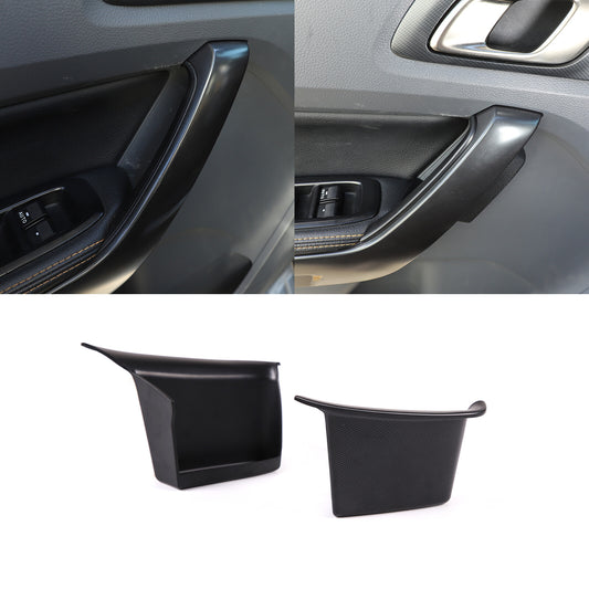 Silver chrome-plated steel driver's for seat adjustment trim cover for Ford Maverick 2022+