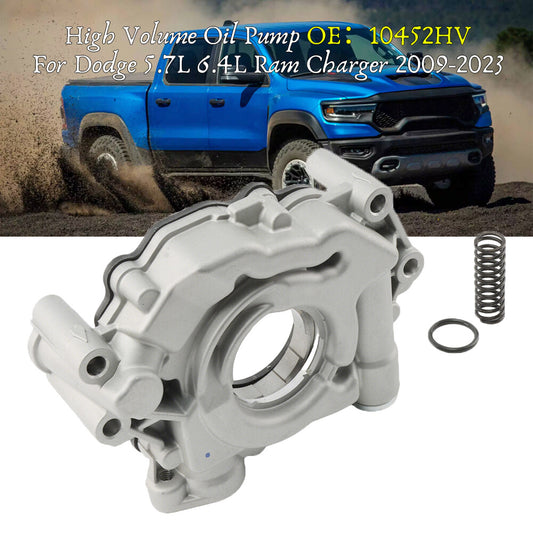 High-capacity oil pump suitable for Dodge 5.7L and 6.4L fuel tanks. Motor charger for Jeep 2009-2023 10452HV. Brand new. Q