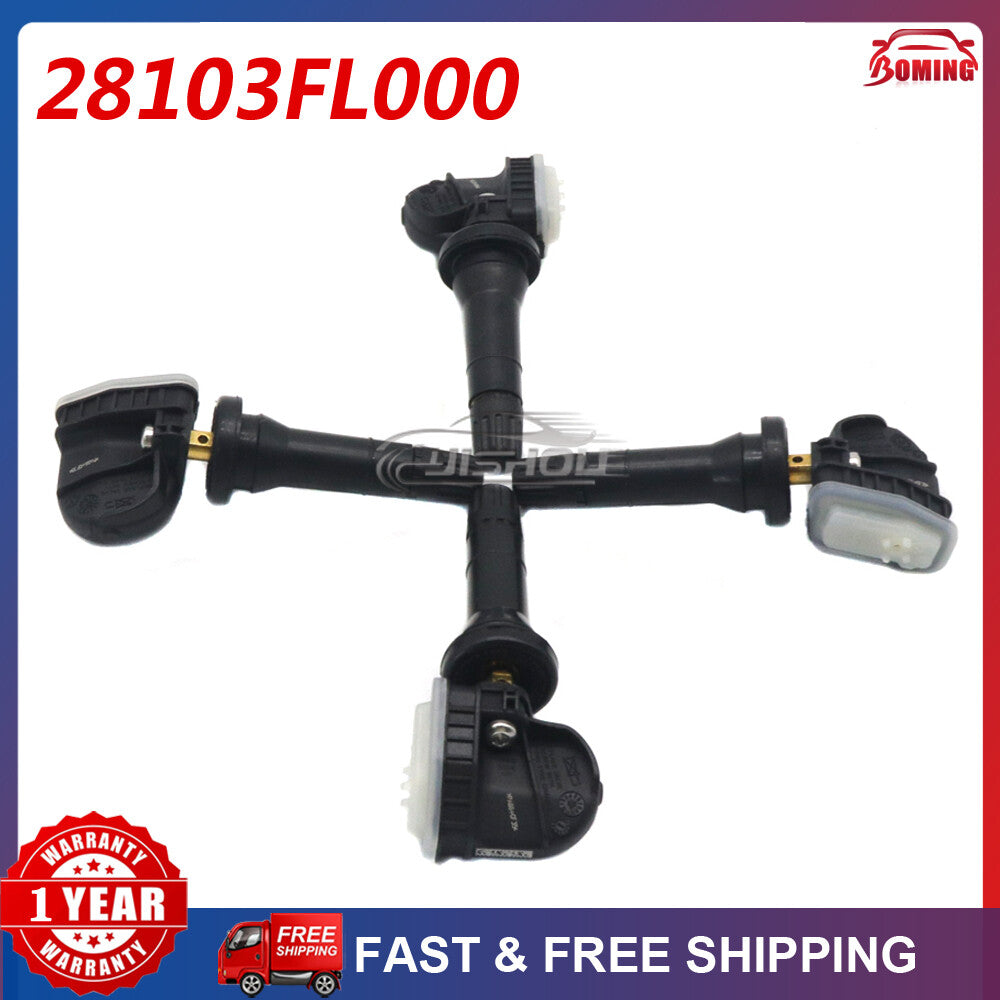 4-pack of new TPMS 28103FL000 tire pressure sensors for Subaru Impreza Crosstrek