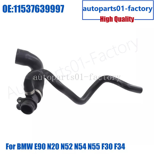 11537639997 Radiator Coolant Hose Inlet Pipe for BMW E90 N20 N52 N54 N55 F30 F34