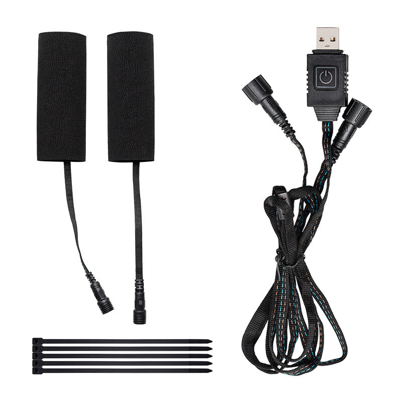 12V 6-Gear Adjustable Motorcycle Electric Heated Handgrip Protective Cover Kit n