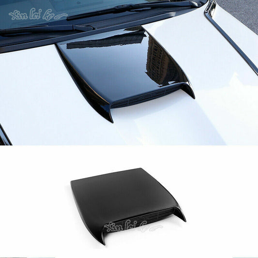 for Toyota for Land Cruiser LC200 16-21 Glossy black Simulation Hood Vent Decor Trim