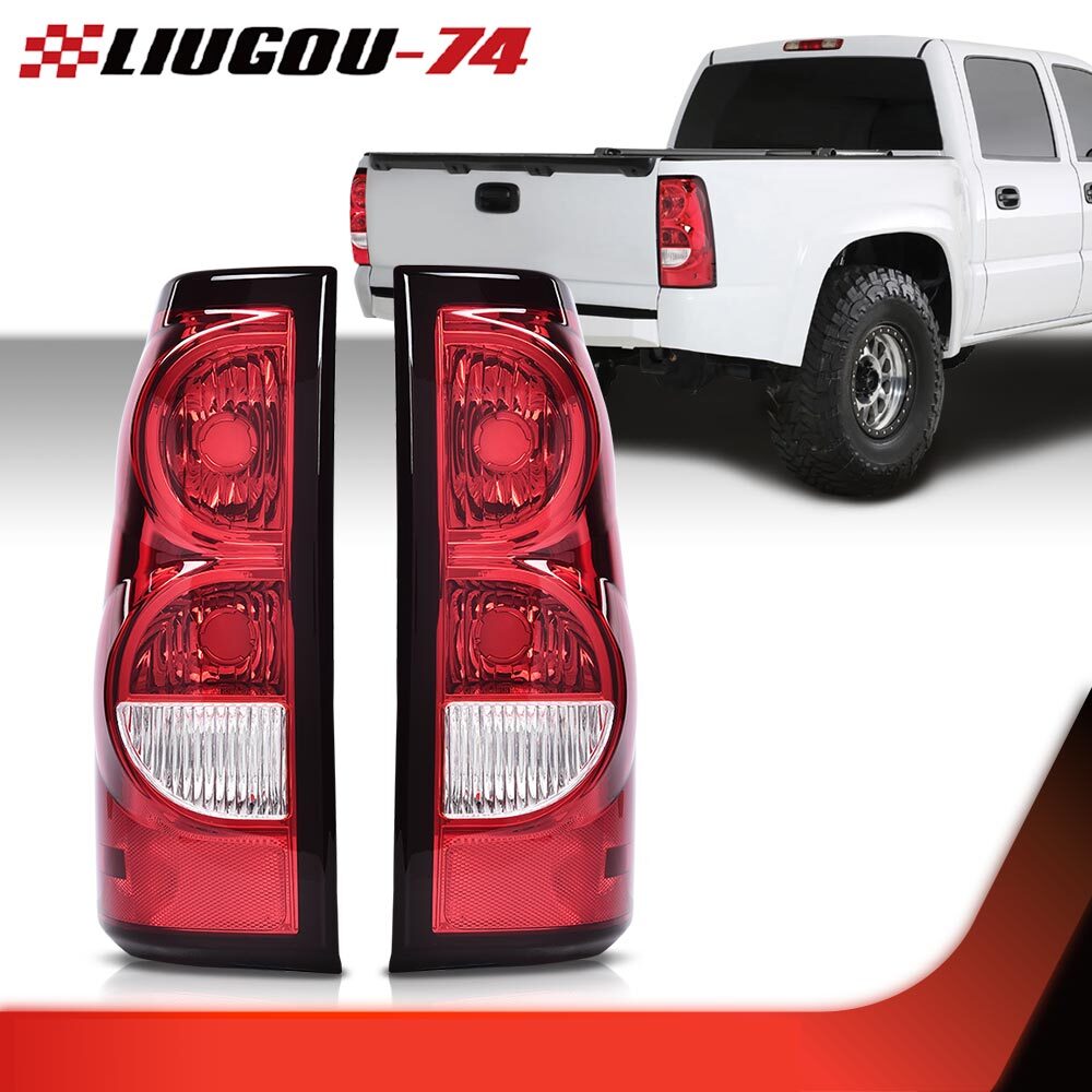 Pair of red taillight brake lights fit for 03-06 Thorold 1500 2500 3500 HD- v