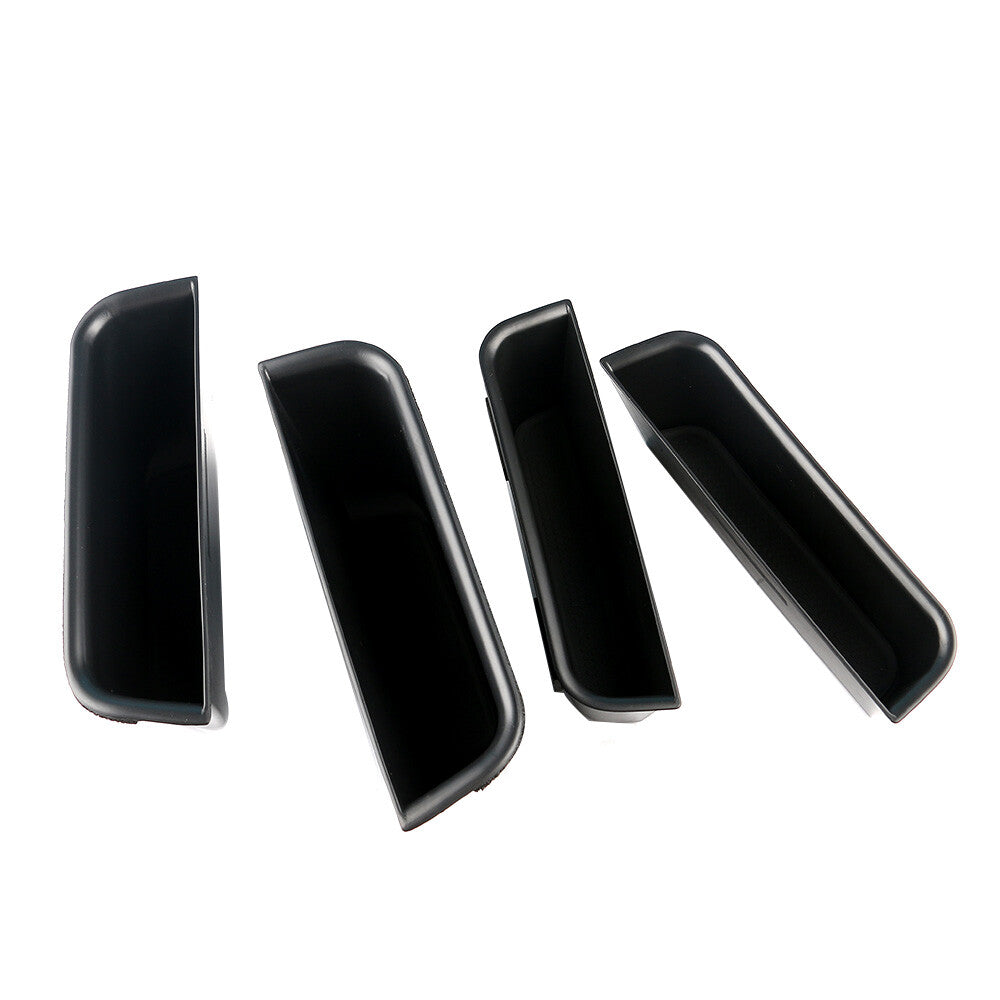 2 Pairs Inner Door Handle Armrest Storage Box for Mercedes W212 W166 X166 X204 Q