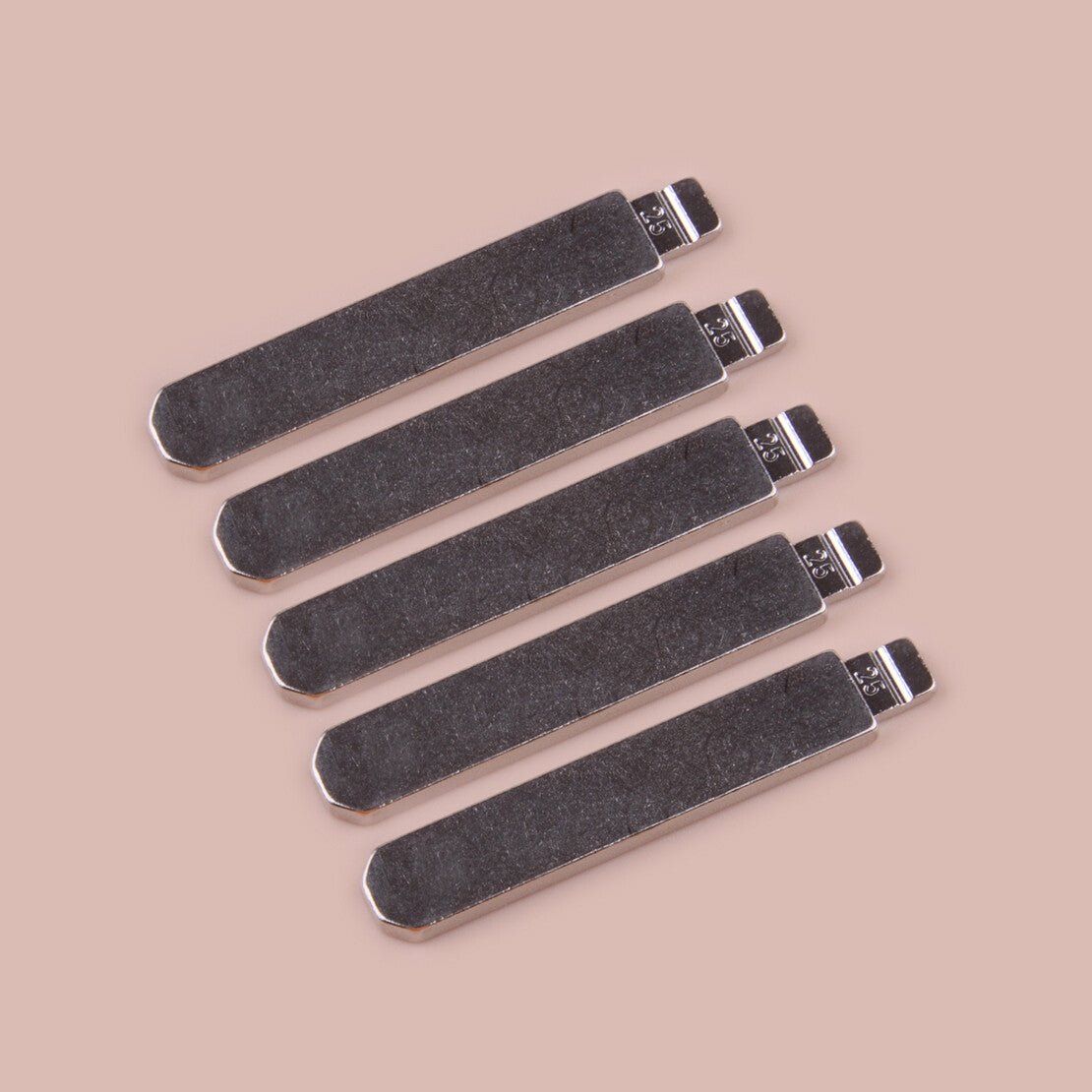 5Pcs/kit 25# Flip Uncut Remote Key Blade Fit for Honda Type HO01 HON66 HOND-31 Q