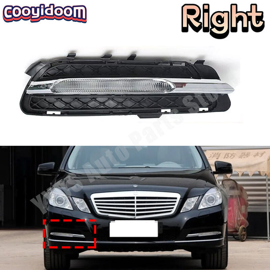Right LED daytime running light and fog light applicable to for Mercedes-Benz W212 E250 2009-2013