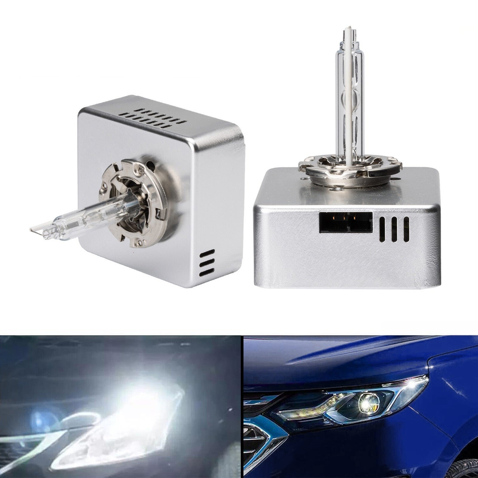 2-pack D5S Xenon Headlight HID Bulbs for Silverado 1500 for GMC for Sierra Terrain n