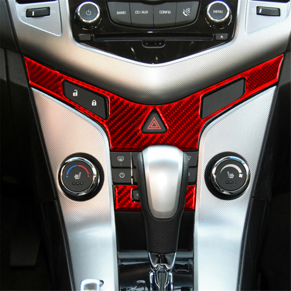 2Pcs Carbon Fiber Side Door Handle Cover Trim For 6 F12 F13 2011-2018 v