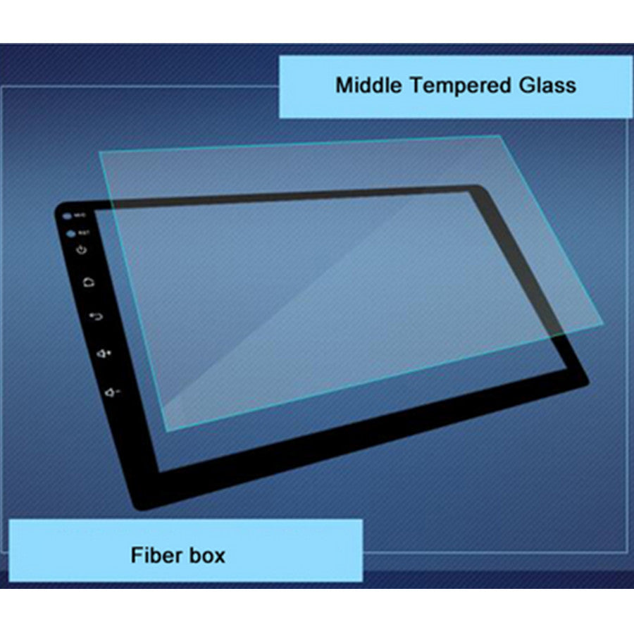 Tempered Glass Screen Protector Protective Film For 9inch Car Radio GPS Player