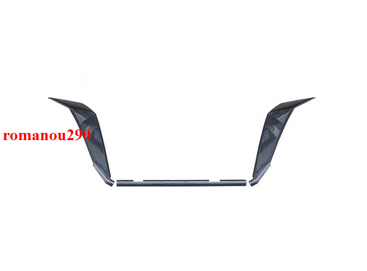 for Nissan Sentra 2020-2022 ABS Carbon Fiber Front Grill Grille Frame Cover Trim