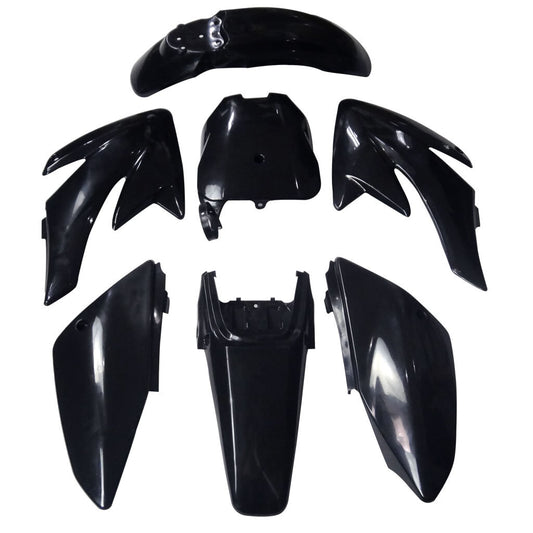 ?Motorcycle Black Plastic Body Fairing Fender Kit for HONDA CRF CRF70 Pit Bikes