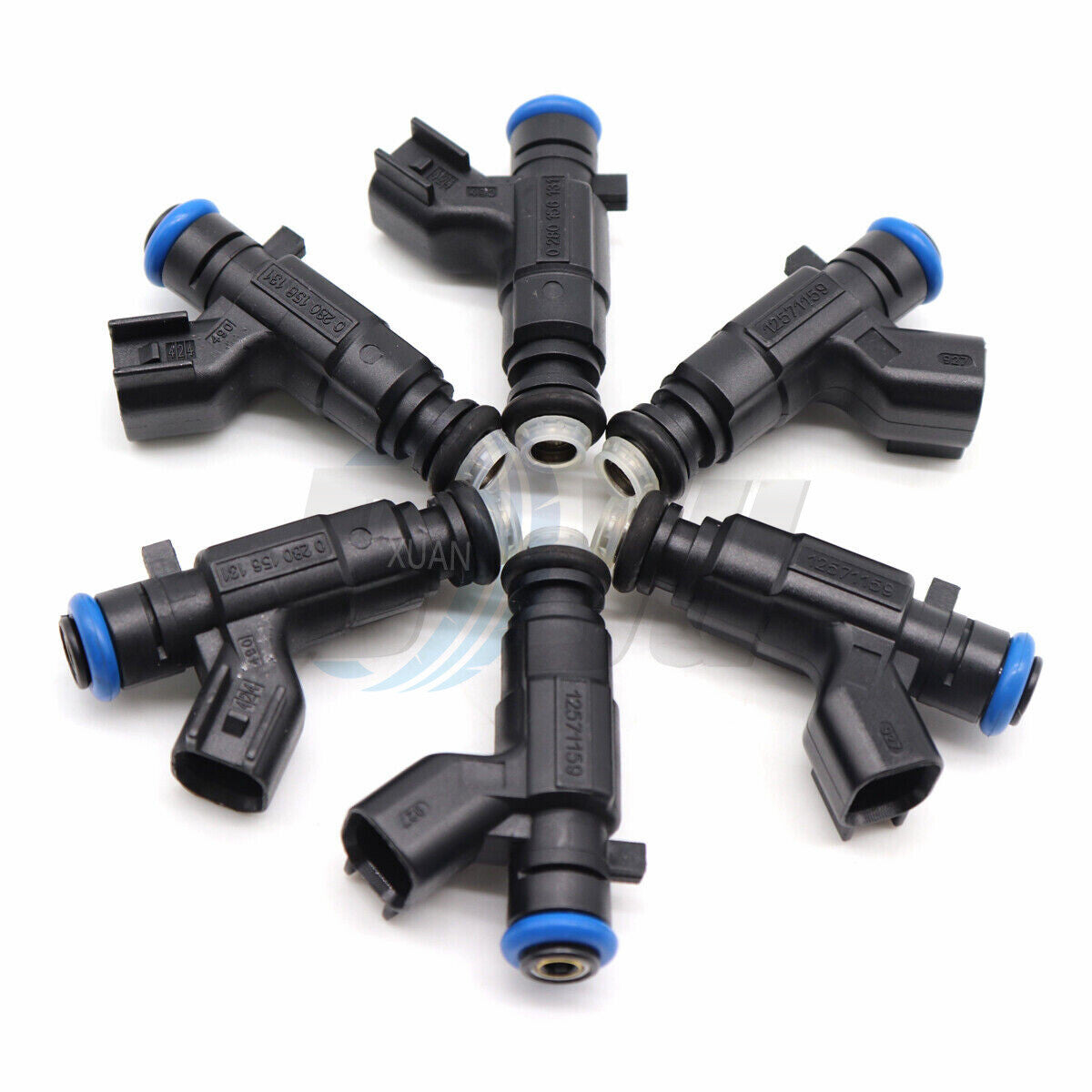 Fuel injector 0280156131 12571159, suitable for 04-08 for Cadillac for Buick 3.6L V6 6-piece set.
