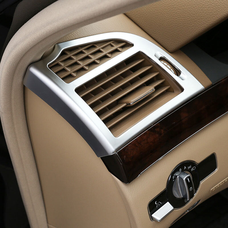 Chrome dashboard side vent cover trim for S-Class 2008 - 2013 - n