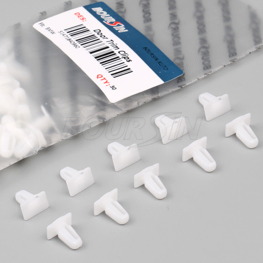30x Door Sill Trim Clips for BMW E21 F31 F34 G30 F10 E61 F13 E23 E32 E38 E31 F02 Q