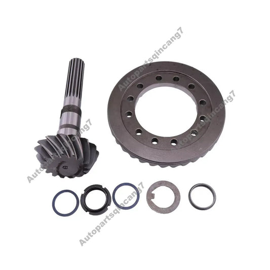 Ring & Pinion Gear Set 294189A1 for Case Light Equipment 580SL 580SM 580SM+ Q