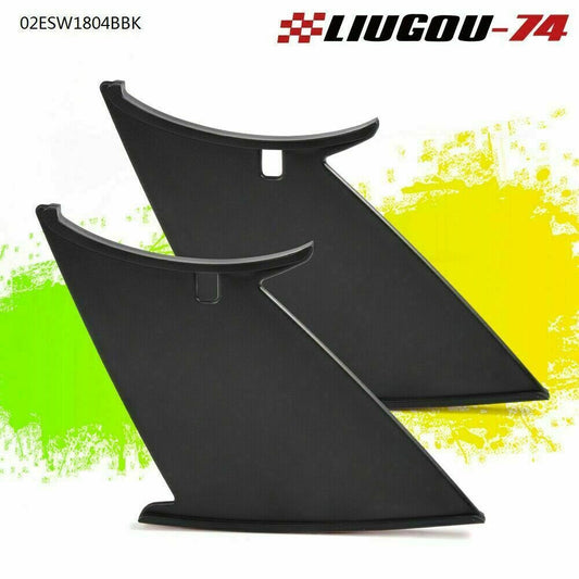 2-piece Wing Spoiler Stiffi stabilizer for 2011-14 for Subaru WRX STi Sedan Q