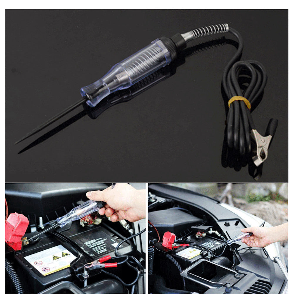 Test Light Car Circuit Tester Probe 12V 6V DC Voltage Continuity Tester Car US.