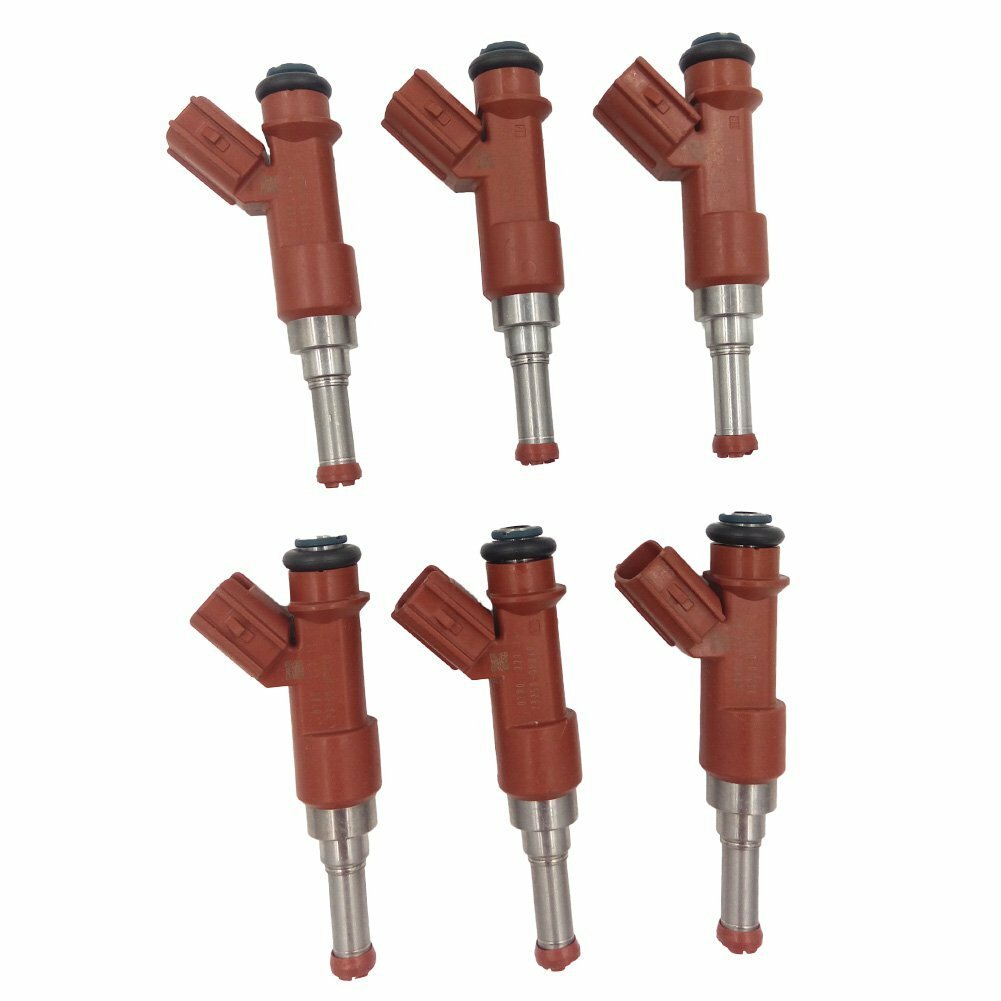 6PCS Fuel Injectors 23250-0P040 For 2007-2010 for Toyota for Camry RAV4 for Avalon for Lexus