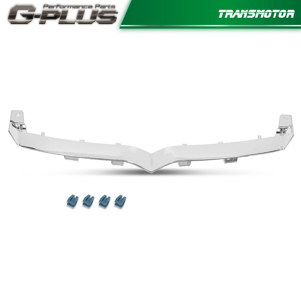 Front upper for CHRome grille trim molding 1065233-00-D Suitable for 16-21 for Model S - v