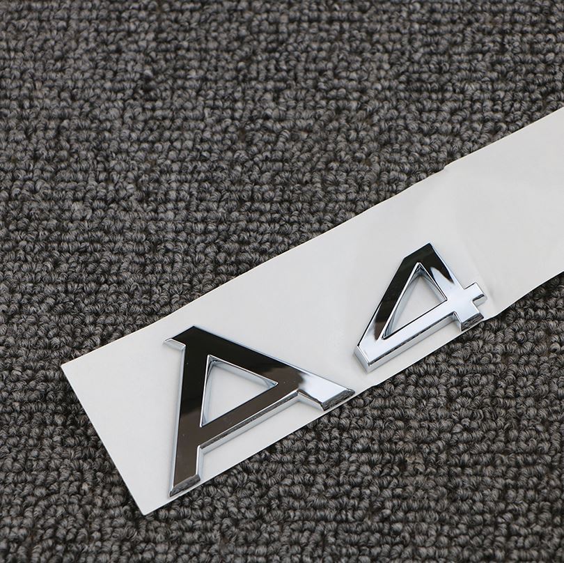 for Alfa Romeo Silver Green Carbon Clover Side Fender Stickers Badge 2x- v