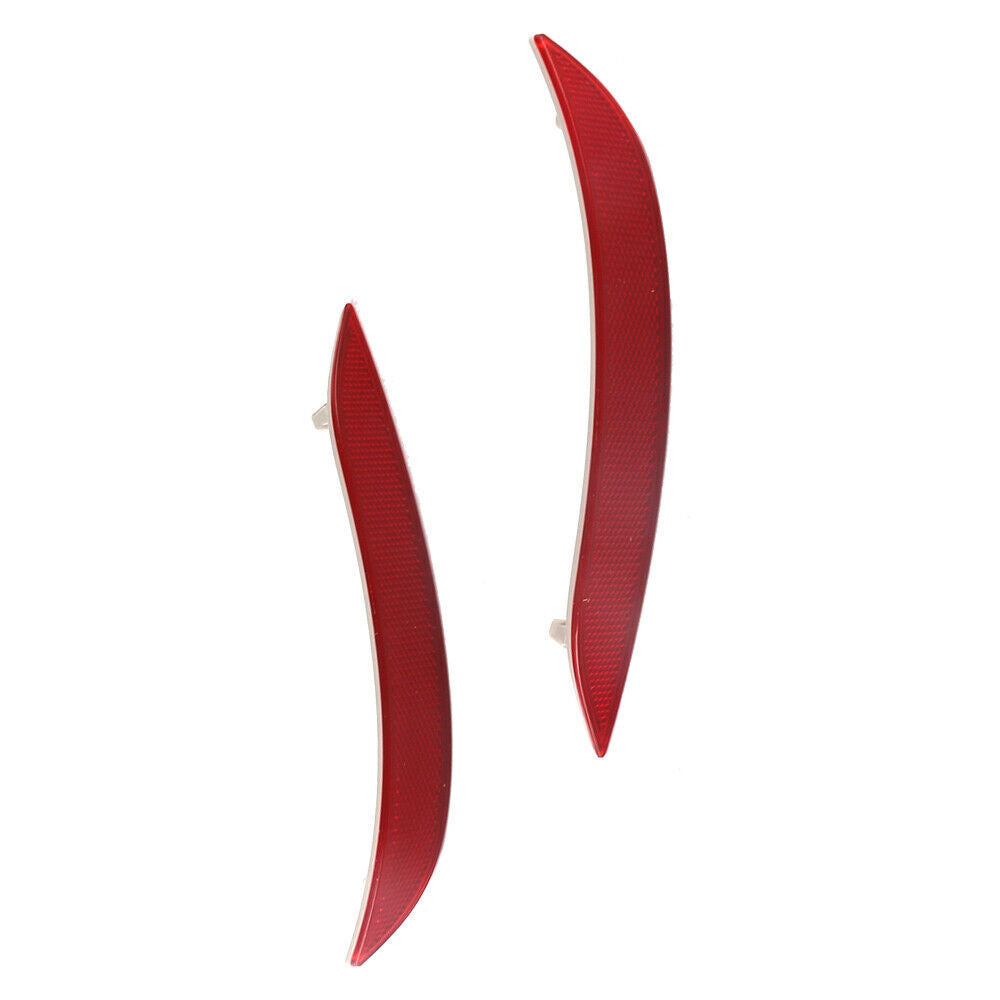 2. Rear bumper reflectors for 2013-2016 for BMW X1 E84, left and right, red.
