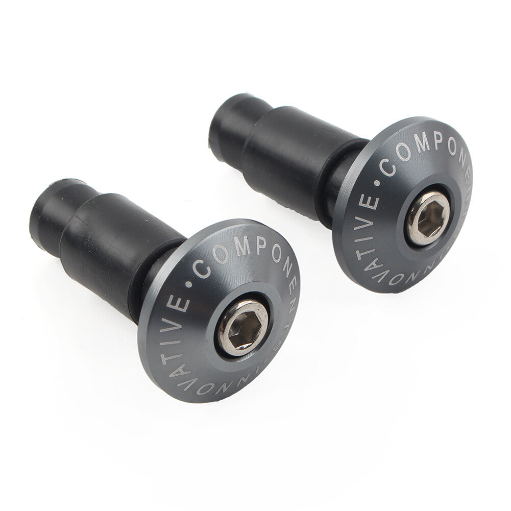 7/8'' Motorcycle Dirt Bike Handlebar Grips CNC Handle Bar End Cap Plugs Slider Q