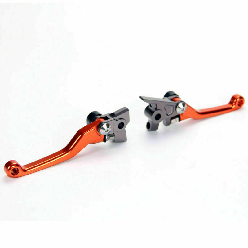 Pivot Brake Clutch Levers for 250 350 EXC/F (SIX DAYS) 2014-2018 Orange