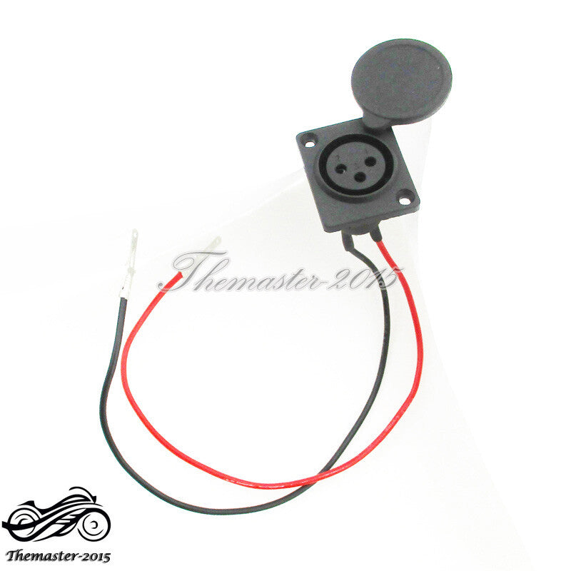 XLR Charging Port Socket For Razor EcoSmart Metro MX500 MX650 Rocket Dirt Bike Q