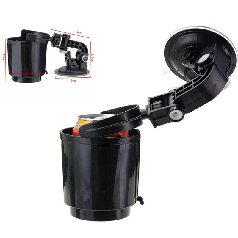 1-piece adjustable car cup holder/drink container suction cup/phone holder n