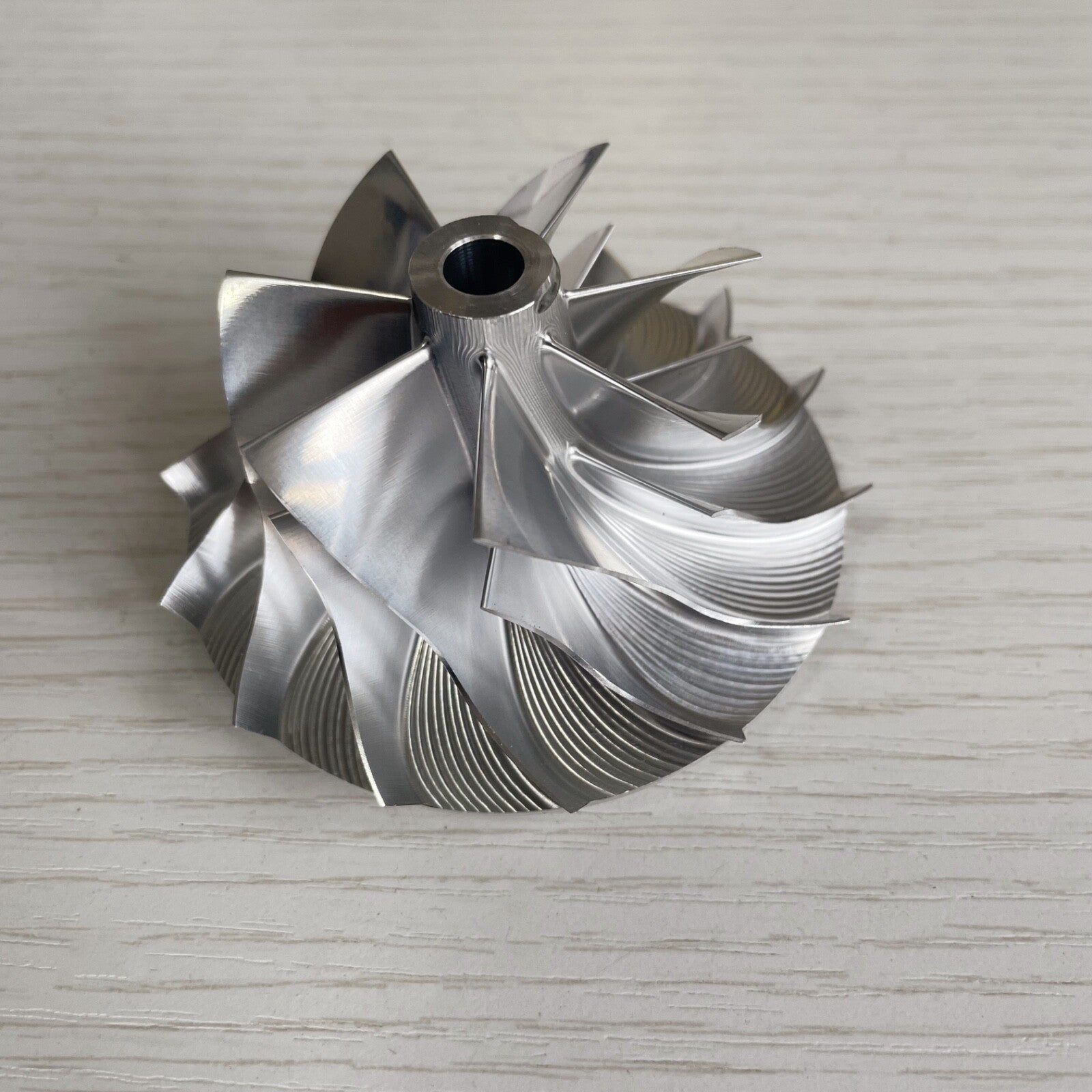 K16 50.33/71.00 mm 7+7 insert high-performance milling/bulk compressor wheel