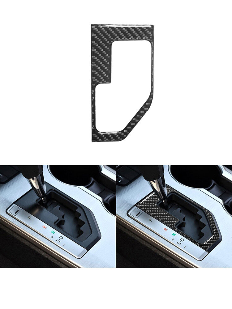 Interior Carbon Fiber Gear Shift Console Trim Cover for Toyota for Camry 2012-2014
