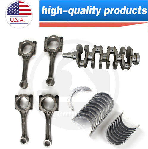 Crankshaft+Connecting Rods+Bearing Kit for Hyundai for Kia 2.0L for Tucson Sonata Engine