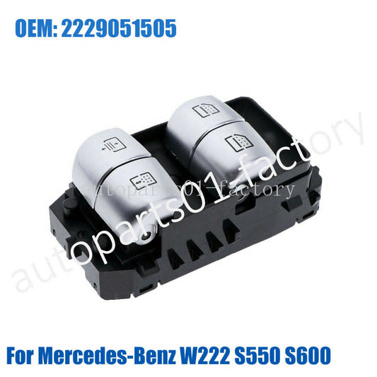 A2229051505 for Mercedes-Benz W222 S550 S600 AMG Rear Right Power Window Switch