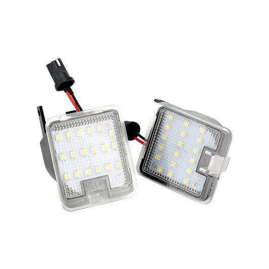 2 Car Side Mirror Puddle Light 18 LED Fits for Ford Focus Mondeo Kuga Escape C-Max Q