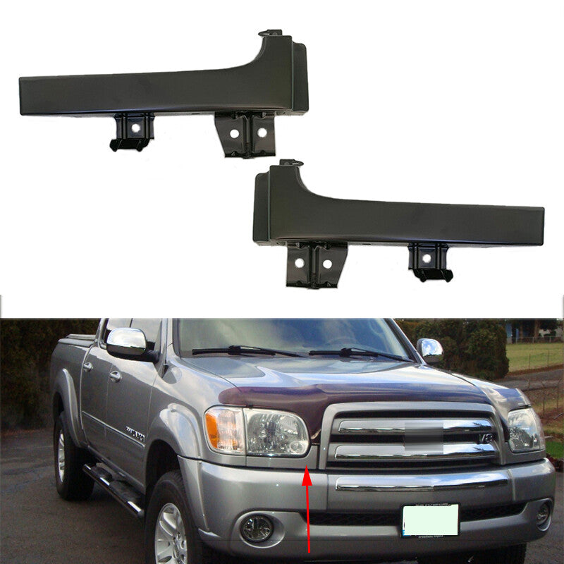 1 Pair For Tundra 2003-2006 Front Bumper Headlamp Under Lower Trim Cover v