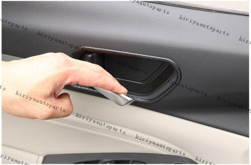 for Nissan Altima 2019-2022 Steel Carbon Fiber Interior Door Handle Cover Trim