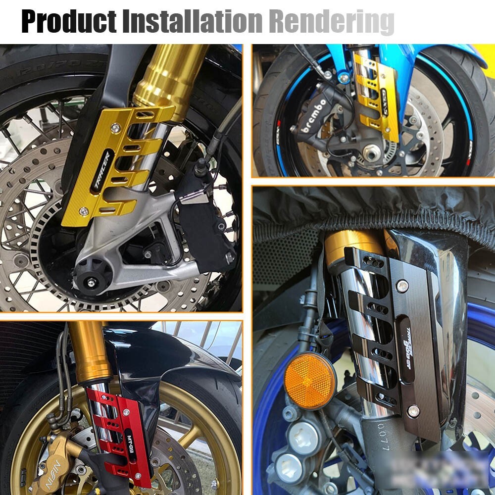 for Kawasaki Z ZH2 ZX 10R 14R 6R Front Fork Protector Guard Block Fender Slider
