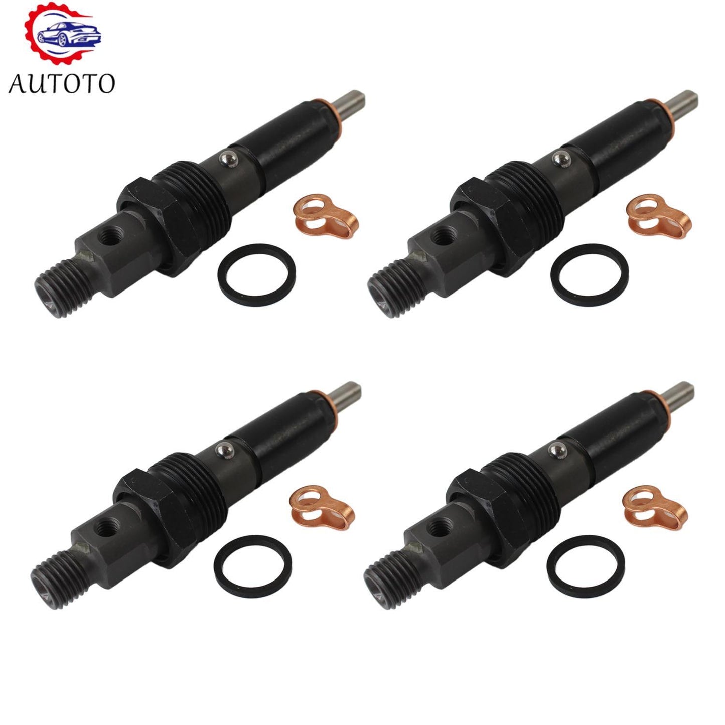 4PCS Fuel Injector J909476 3909476 for 4BT 6BT 3.9L 5.9L 4BT5.9L 6BT3.9L