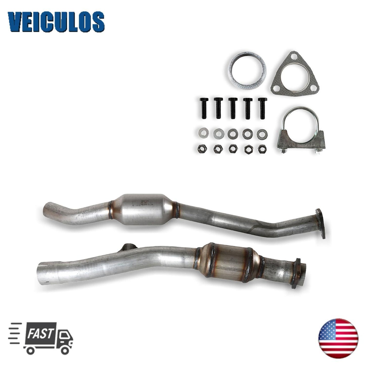 Rear Catalytic Converter for 2009-2010 for Subaru Impreza Outback Legacy Forester
