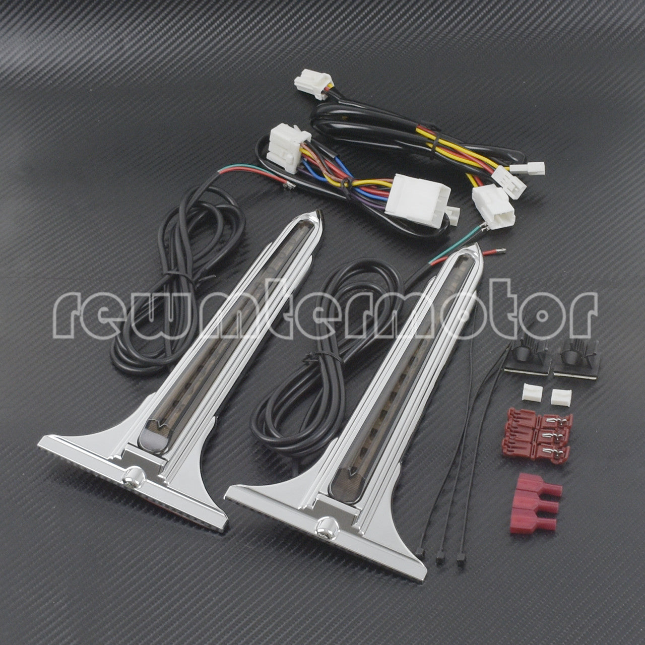 Saddlebag Wedge Side Accent LED Tail Light for Harley Electra Street Glide 94-13