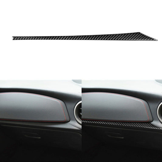 Carbon Fiber Center Control Decorative Trim for Toyota 86 for Subaru BRZ 2016-2020