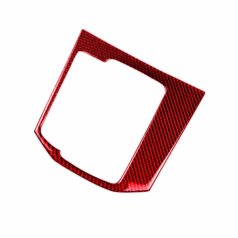 Carbon Fiber Interior Center Console Gear Shift Cover for Mazda CX-5 2014-18