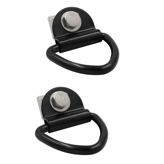 NEW 2x For Frontier Titan Tie Down Cleat Utili Track Cargo Hold Down Hook d ring