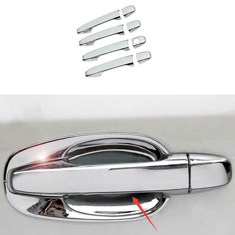 for Subaru Forester 2014-2018 Chrome Outside for Smart Door Handle Cover Trim 8PCS